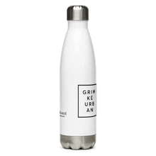 Load image into Gallery viewer, Grimké Urban Block Stainless Steel Water Bottle
