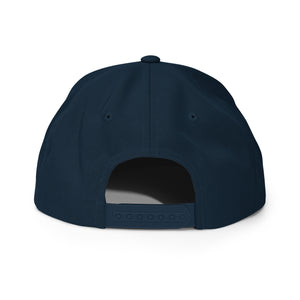 Grimké x Ragged Snapback Hat (Navy)