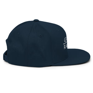 Grimké x Ragged Snapback Hat (Navy)