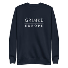 Load image into Gallery viewer, Grimké Europe Premium Fleece Crewneck Sweatshirt (Charcoal)
