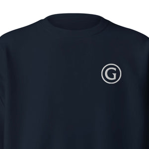 Grimké ‘G’ Premium Fleece Crewneck Sweatshirt (Navy)