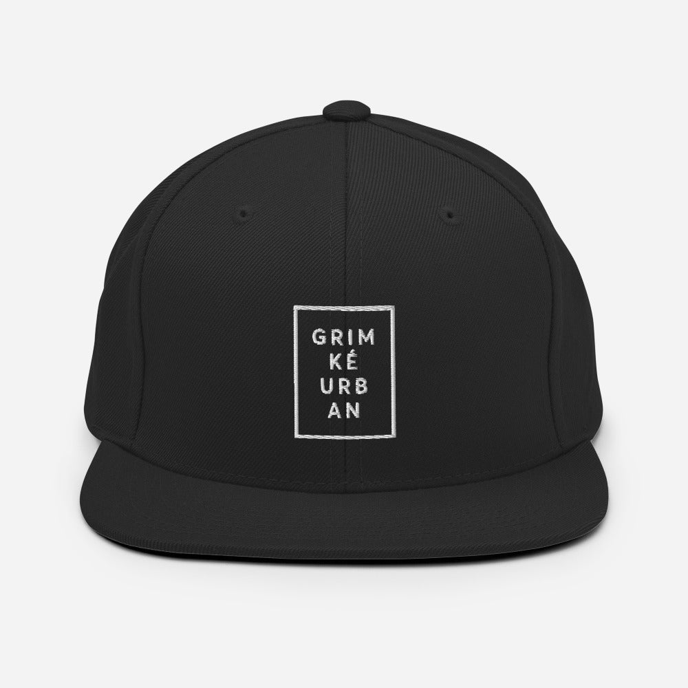 Grimké Urban Block Snapback Hat (Black)