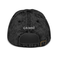 Load image into Gallery viewer, Grimké ‘G’ Vintage Dad Hat (Black)
